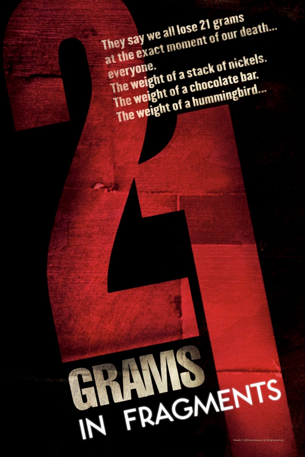 Постер 21 Grams: In Fragments